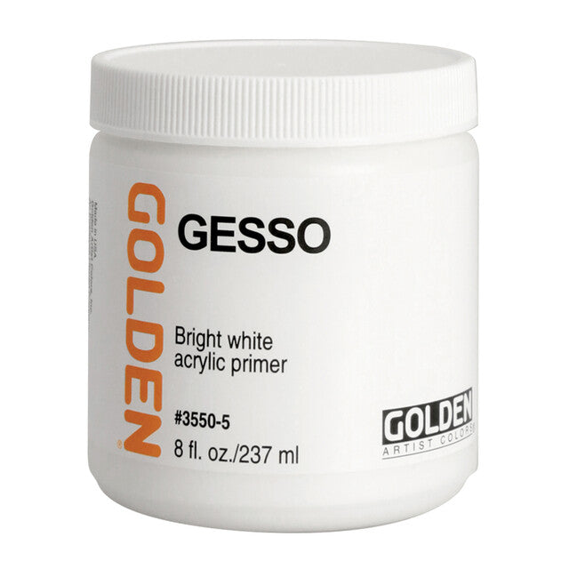 GOLDEN Gesso White Acrylic Ground Primer