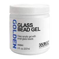 GOLDEN Glass Bead Gel Acrylic Medium 237 ml