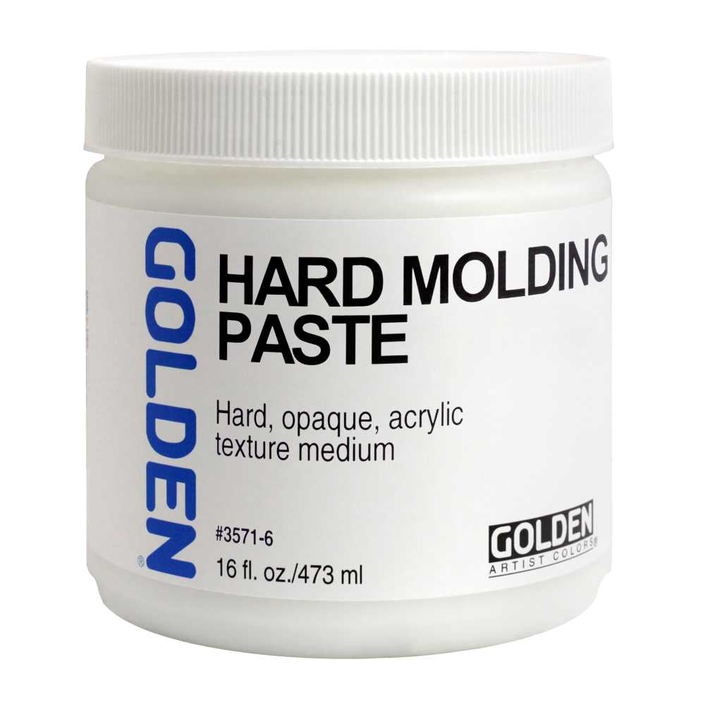 GOLDEN Hard Molding Paste, Hard Acrylic Modeling Paste