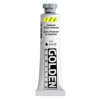 GOLDEN Heavy Body Acrylic Paint 148 ml – 1135 Cadmium Yellow Primrose