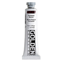 GOLDEN Heavy Body Acrylic Paint 148 ml – 1252 Permanent Maroon