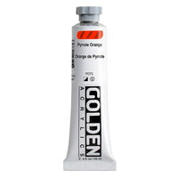 GOLDEN Heavy Body Acrylic Paint 148 ml – 1276 Pyrrole Orange