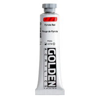 GOLDEN Heavy Body Acrylic Paint 148 ml – 1277 Pyrrole Red