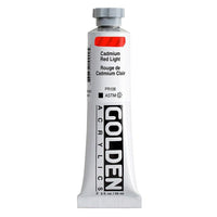 GOLDEN Heavy Body Acrylic Paint 148 ml – 1090 Cadmium Light Red