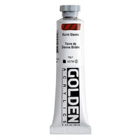 GOLDEN Heavy Body Acrylic Paint 148 ml – 1020 Burnt Sienna