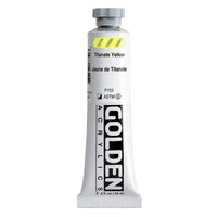 GOLDEN Heavy Body Acrylic Paint 148 ml – 1375 Titan Yellow