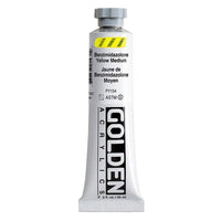 GOLDEN Heavy Body Acrylic Paint 148 ml – 1008 Benzimidazolone Medium Yellow