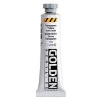 GOLDEN Heavy Body Acrylic Paint 148 ml – 1386 Transparent Iron Oxide Yellow
