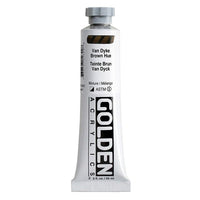 GOLDEN Heavy Body Acrylic Paint 148 ml – 1462 Van Dyke Brown Hue