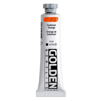 GOLDEN Heavy Body Acrylic Paint, 59 ml – 1070 Cadmium Orange
