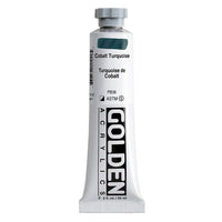GOLDEN Heavy Body Acrylic Paint, 59 ml – 1144 Cobalt Turquoise