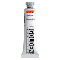 GOLDEN Heavy Body Acrylic Paint, 59 ml – 1403 Vat Orange