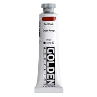 GOLDEN Heavy Body Acrylic Paint, 59 ml – 1360 Oxide Red