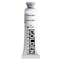 GOLDEN Heavy Body Acrylic Paint, 59 ml – 1380 Titanium White