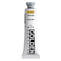 GOLDEN Heavy Body Acrylic Paint, 59 ml – 1410 Oxide Yellow
