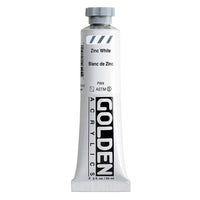 GOLDEN Heavy Body Acrylic Paint, 59 ml – 1415 Zinc White