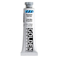 GOLDEN Heavy Body Acrylic Paint, 59 ml – 1457 Manganese Blue Hue