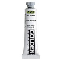 GOLDEN Heavy Body Acrylic Paint, 59 ml – 1468 Terre Verte Hue