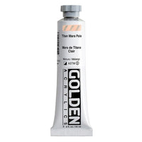 GOLDEN Heavy Body Acrylic Paint, 59 ml – 1576 Pale Titanium Mars