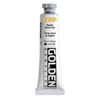 GOLDEN Heavy Body Acrylic Paint, 59 ml – 1459 Naples Yellow Hue