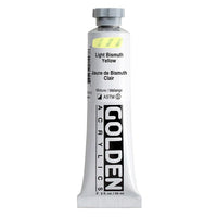 GOLDEN Heavy Body Acrylic Paint, 59 ml – 1574 Bismuth Light Yellow