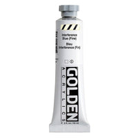 GOLDEN Heavy Body Interference Acrylic Paint, 148 ml – 4030 blue