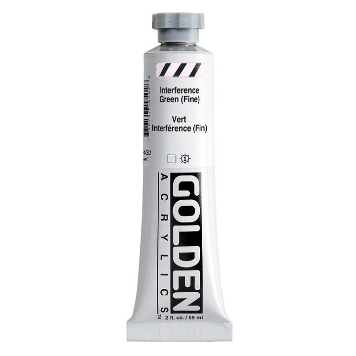 GOLDEN Heavy Body Interference Acrylic Paint 59 ml – 4050 green