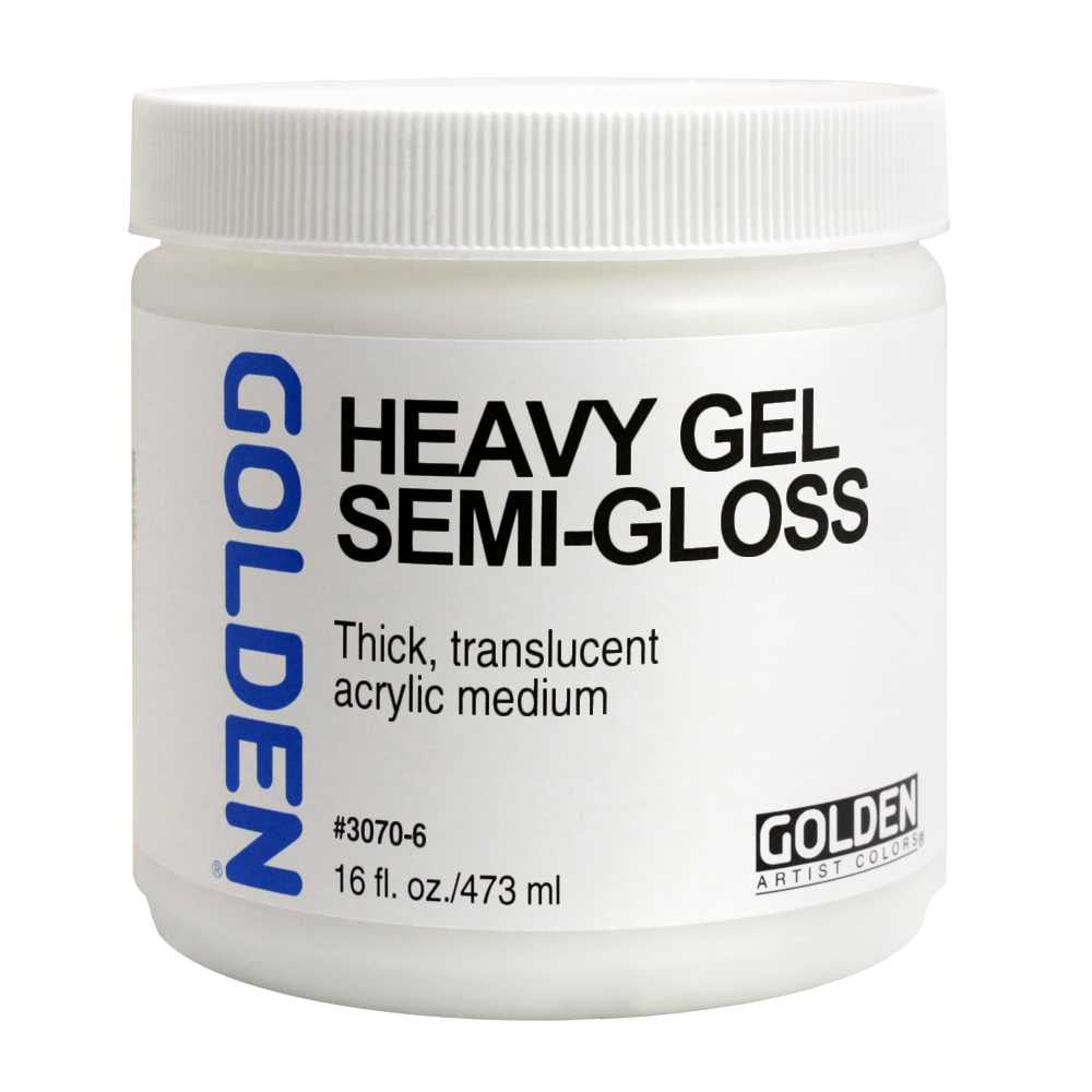 GOLDEN Heavy Gel Semi-Gloss Thick Acrylic Gel