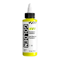 GOLDEN High Flow Fluorescent Acrylic Paint, 118 ml – 8567 Chartreuse