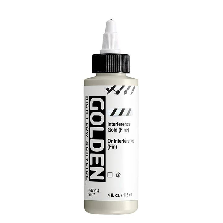 GOLDEN High Flow Interference Acrylic Paint, 118 ml | various shades — image 1
