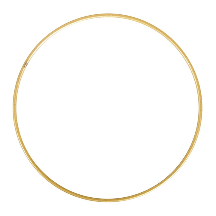 Golden Metal Ring for Crafting, 1 pc | various sizes — image 3