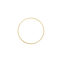 Golden Metal Ring for Crafting, 1 pc | various sizes — image 1
