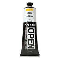 GOLDEN OPEN Slow-Drying Acrylic Paint 148 ml – 7110 Cadmium Yellow Deep