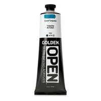 GOLDEN OPEN Slow-Drying Acrylic Paint 148 ml – 7144 Cobalt Turquoise