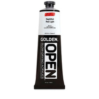 GOLDEN OPEN Slow-Drying Acrylic Paint 148 ml – 7210 Naphthol Red Light