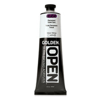 GOLDEN OPEN Slow-Drying Acrylic Paint 148 ml – 7253 Permanent Violet Dark