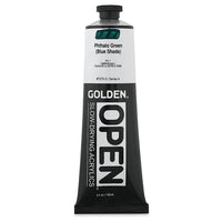 GOLDEN OPEN Slow-Drying Acrylic Paint 148 ml – 7270 Phthalo Green (Blue Shade)