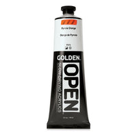 GOLDEN OPEN Slow-Drying Acrylic Paint 148 ml – 7276 Pyrrole Orange