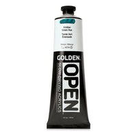 GOLDEN OPEN Slow-Drying Acrylic Paint 148 ml – 7469 Viridian Green Hue