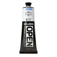 GOLDEN OPEN Slow-Drying Acrylic Paint 148 ml – 7566 Light Ultramarine Blue