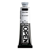 GOLDEN OPEN Slow-Drying Acrylic Paint, 59 ml – 7040 Carbon Black