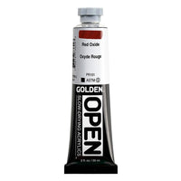 GOLDEN OPEN Slow-Drying Acrylic Paint, 59 ml – 7360 Red Oxide