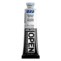GOLDEN OPEN Slow-Drying Acrylic Paint, 59 ml – 7457 Manganese Blue Hue