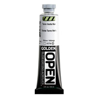 GOLDEN OPEN Slow-Drying Acrylic Paint, 59 ml – 7468 Earth Green Hue