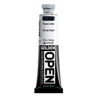 GOLDEN OPEN Slow-Drying Acrylic Paint, 59 ml – 7240 Payne's Gray