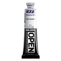 GOLDEN OPEN Slow-Drying Acrylic Paint, 59 ml – 7401 Ultramarine Violet