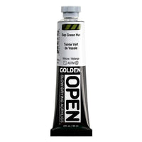 GOLDEN OPEN Slow-Drying Acrylic Paint, 59 ml – 7461 Sap Green Hue