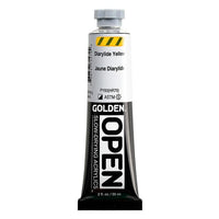 GOLDEN OPEN Slow-Drying Acrylic Paint, 59 ml – 7147 Diarylide Yellow