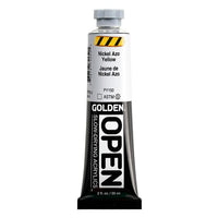GOLDEN OPEN Slow-Drying Acrylic Paint, 59 ml – 7225 Nickel Azo Yellow
