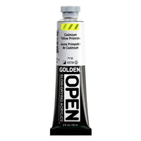 GOLDEN OPEN Slow-Drying Acrylic Paint, 59 ml – 7135 Cadmium Yellow Primrose